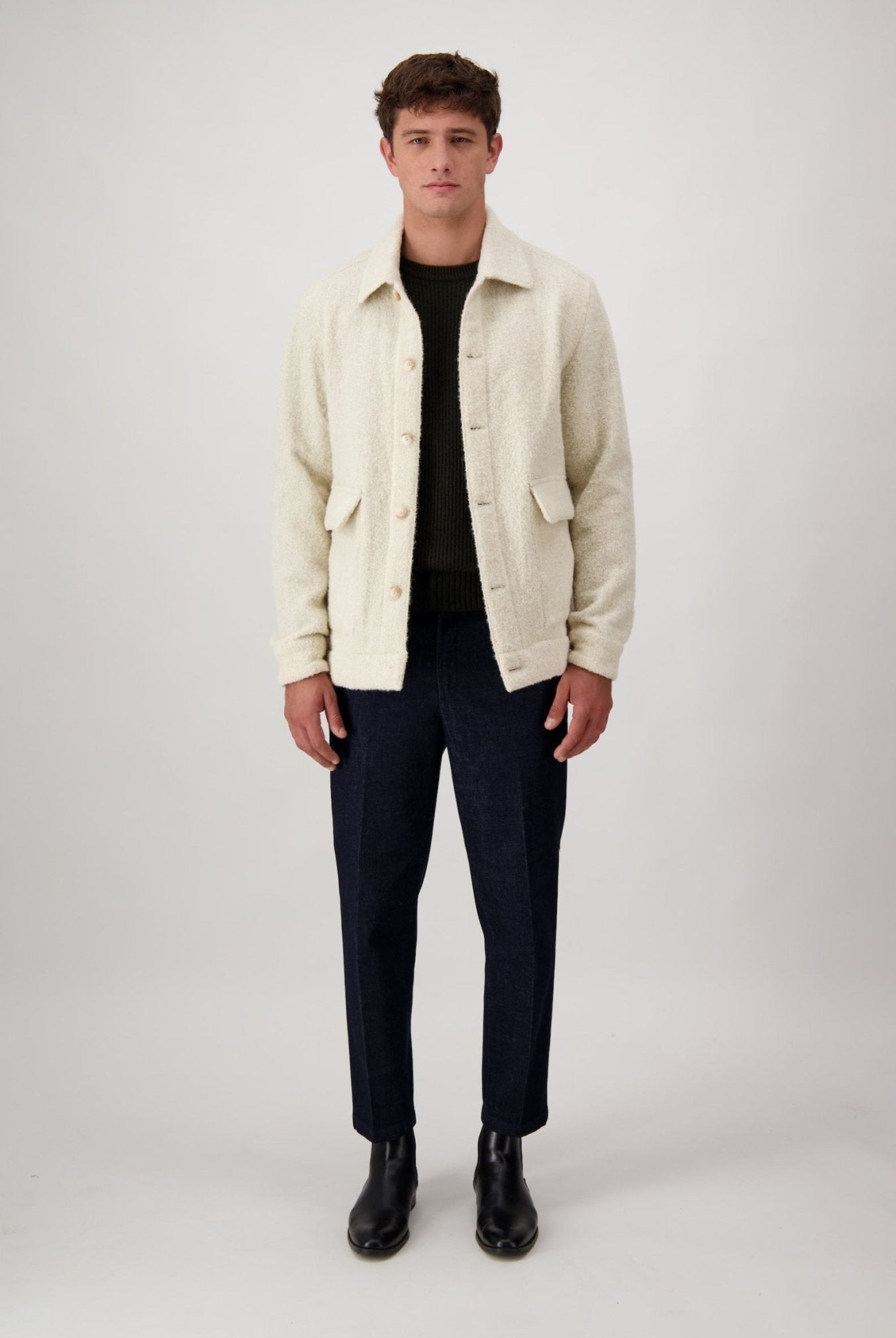 Giacca Craig In Lana Spazzolata - autore - au Giacche