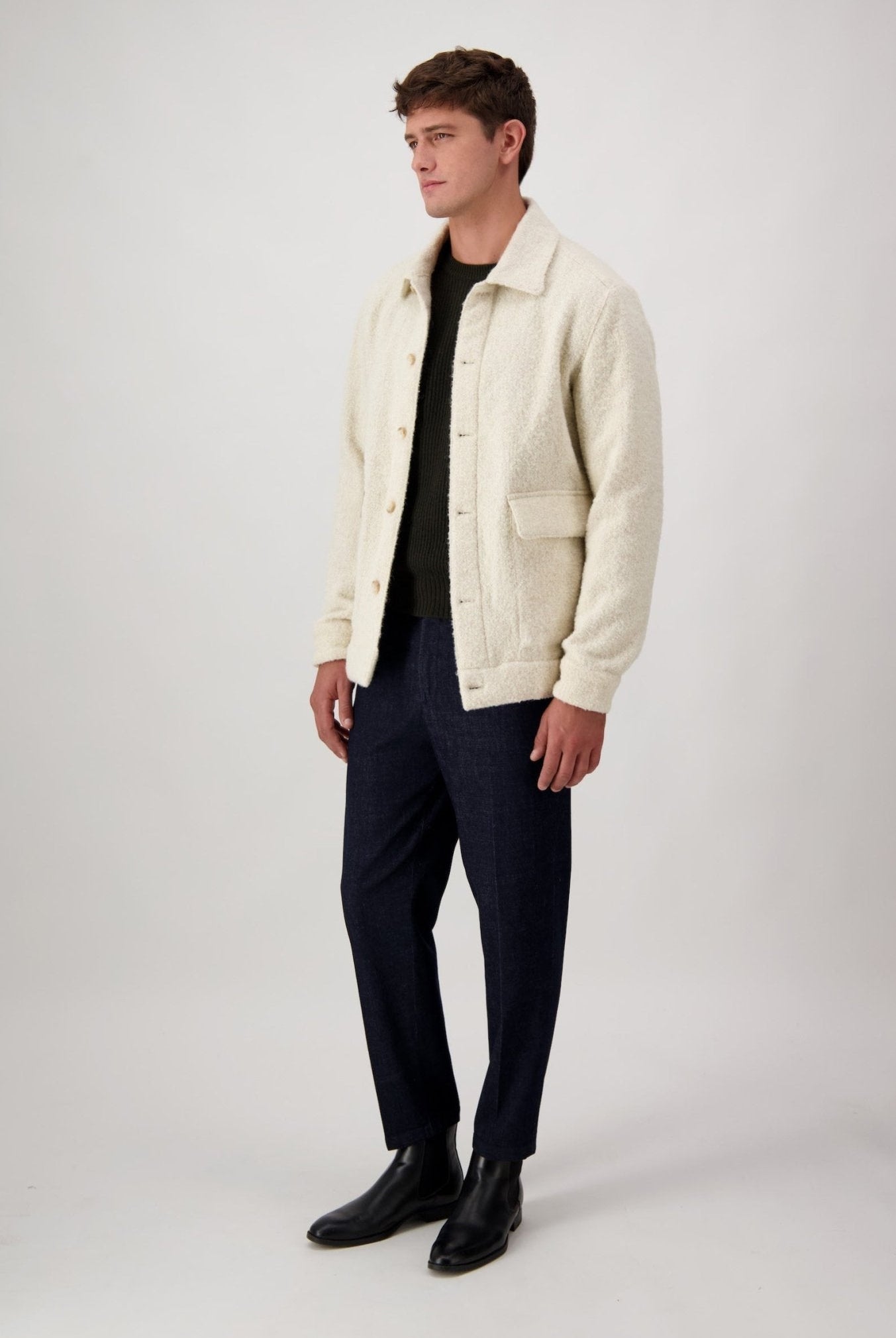 Giacca Craig In Lana Spazzolata - autore - au Giacche