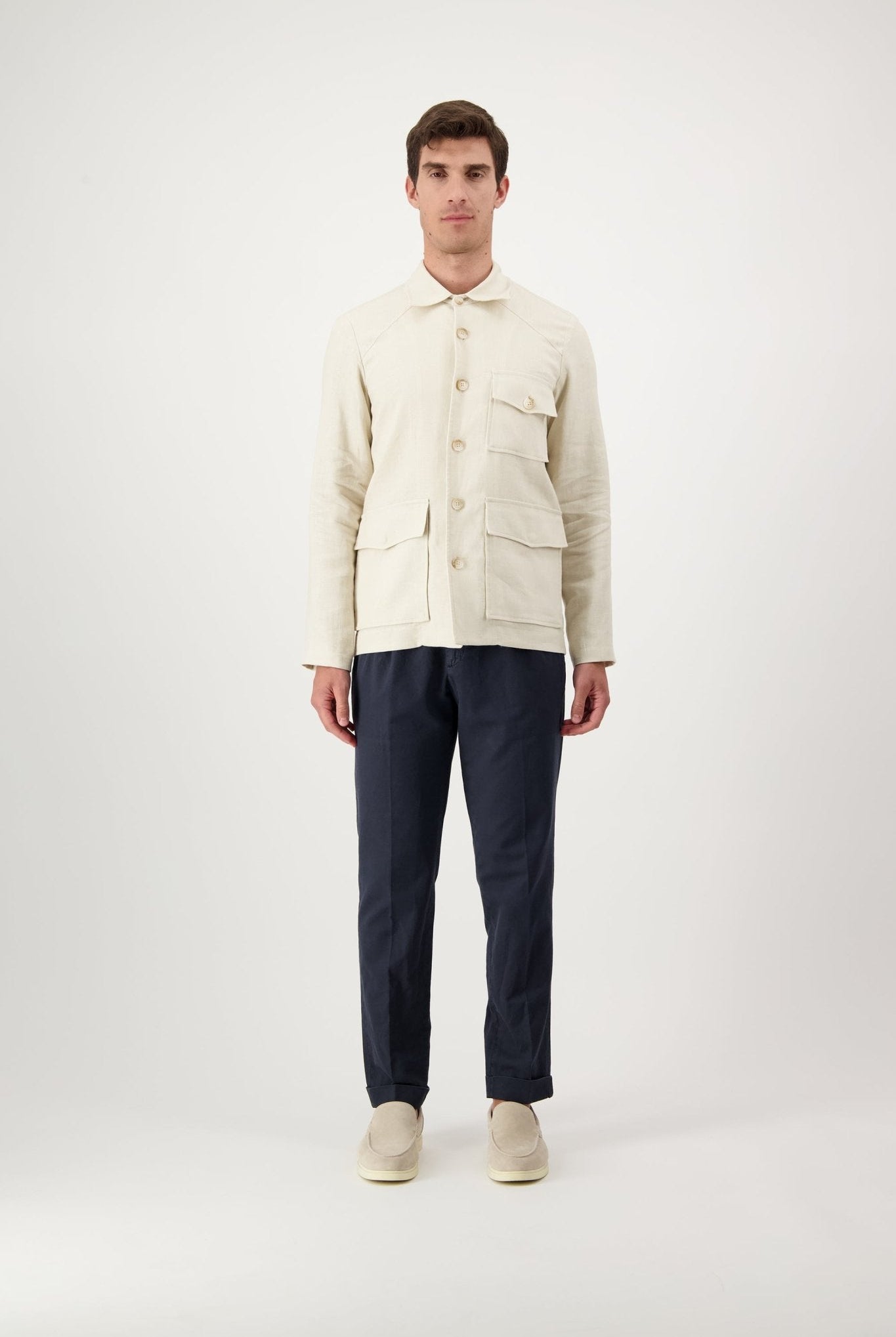 Giacca Fiennes in Lino - autore - au Giacche