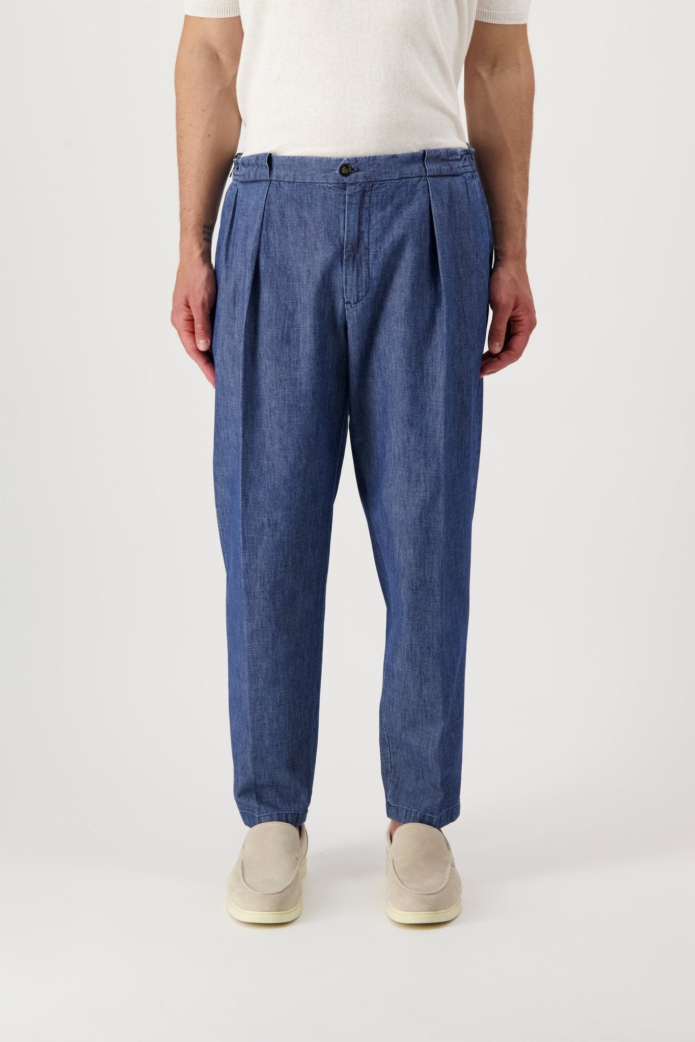 Pantalone Portobello in Denim - autore - au Pantaloni