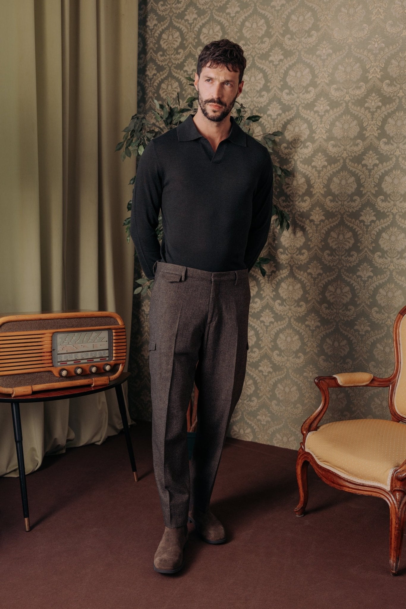 Pantaloni Crowe In Misto Lana - Autore Pantaloni