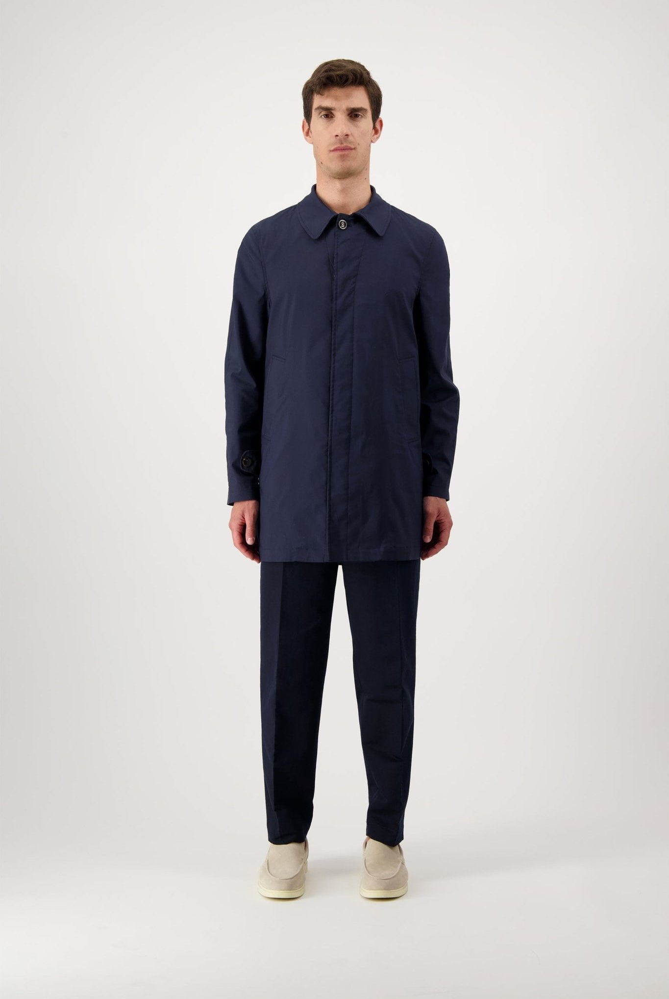 Trench Horn in Cotone - autore - au Trench