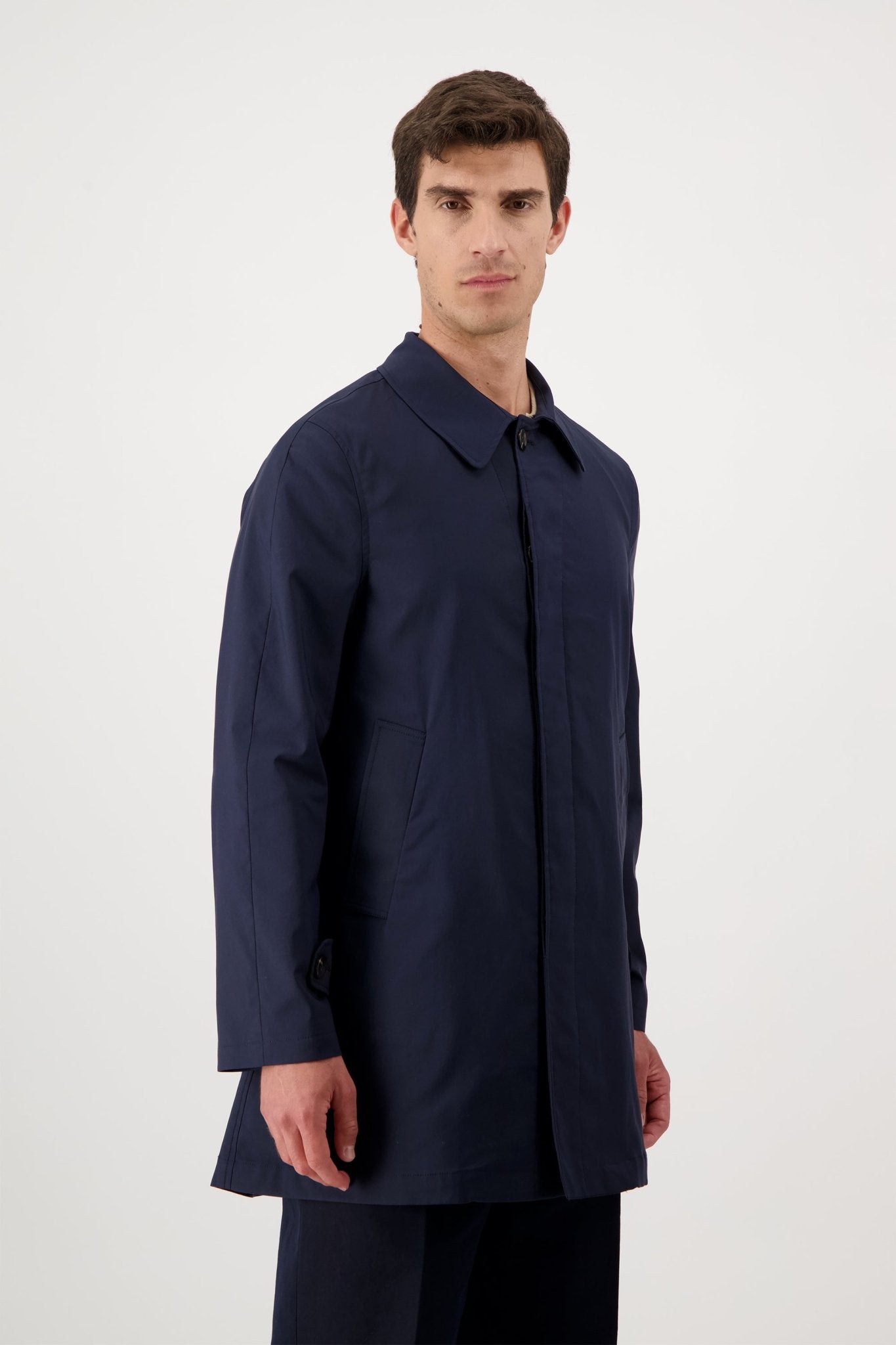 Trench Horn in Cotone - autore - au Trench