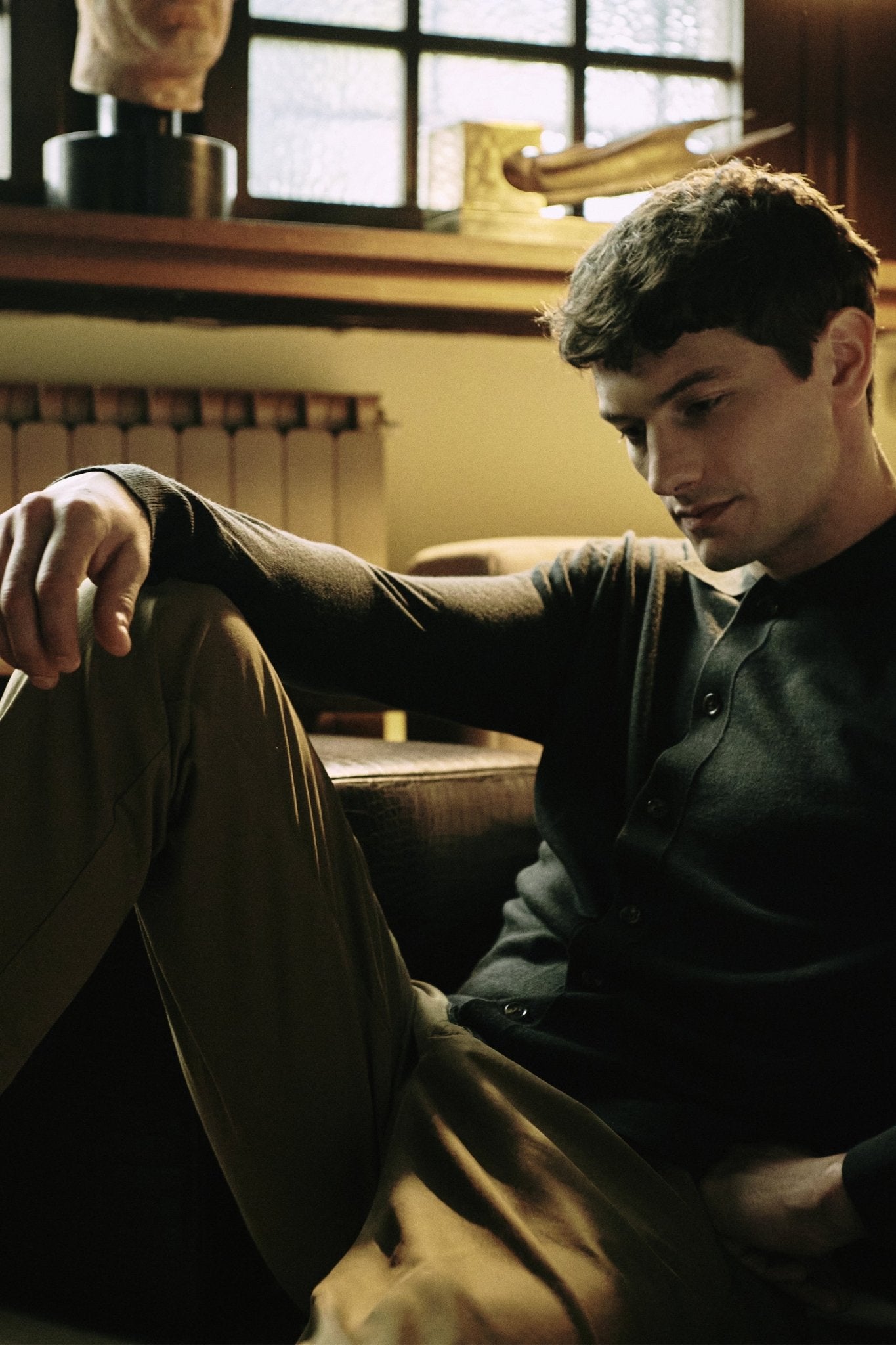 Cardigan Freeman In Lana Merino - autore - au Maglioni