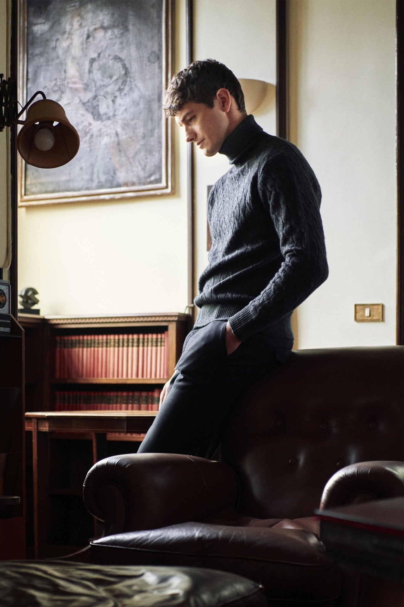 Maglia Dolcevita Curtis Lana E Cashmere - autore - au Maglioni