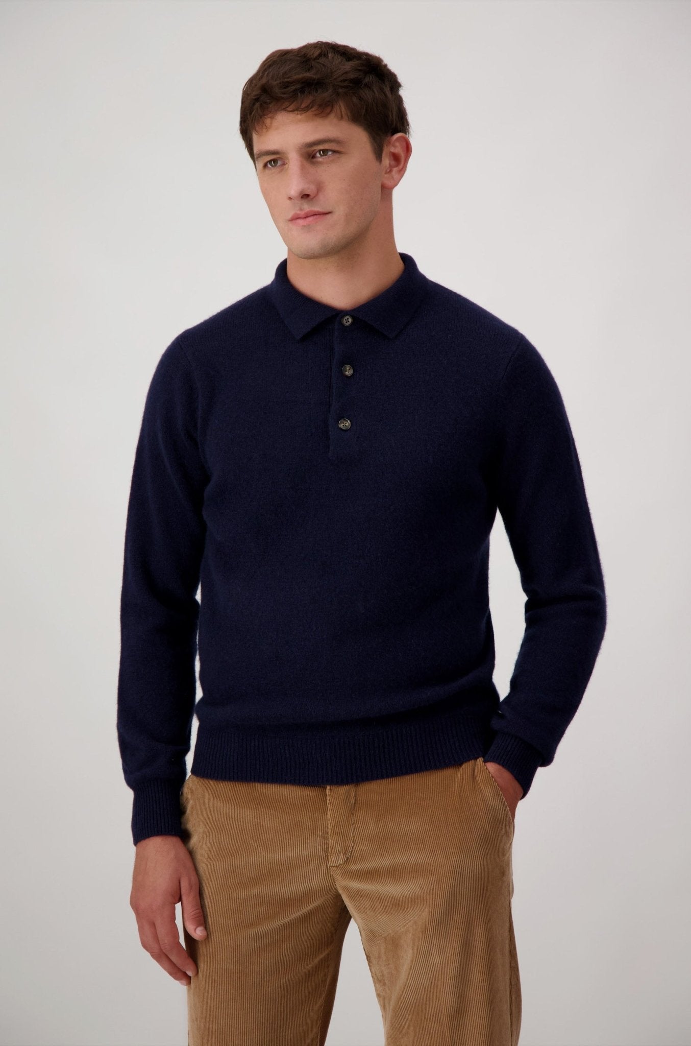 Maglia Polo Scheffler In Lana E Cashmere - autore - au Maglioni