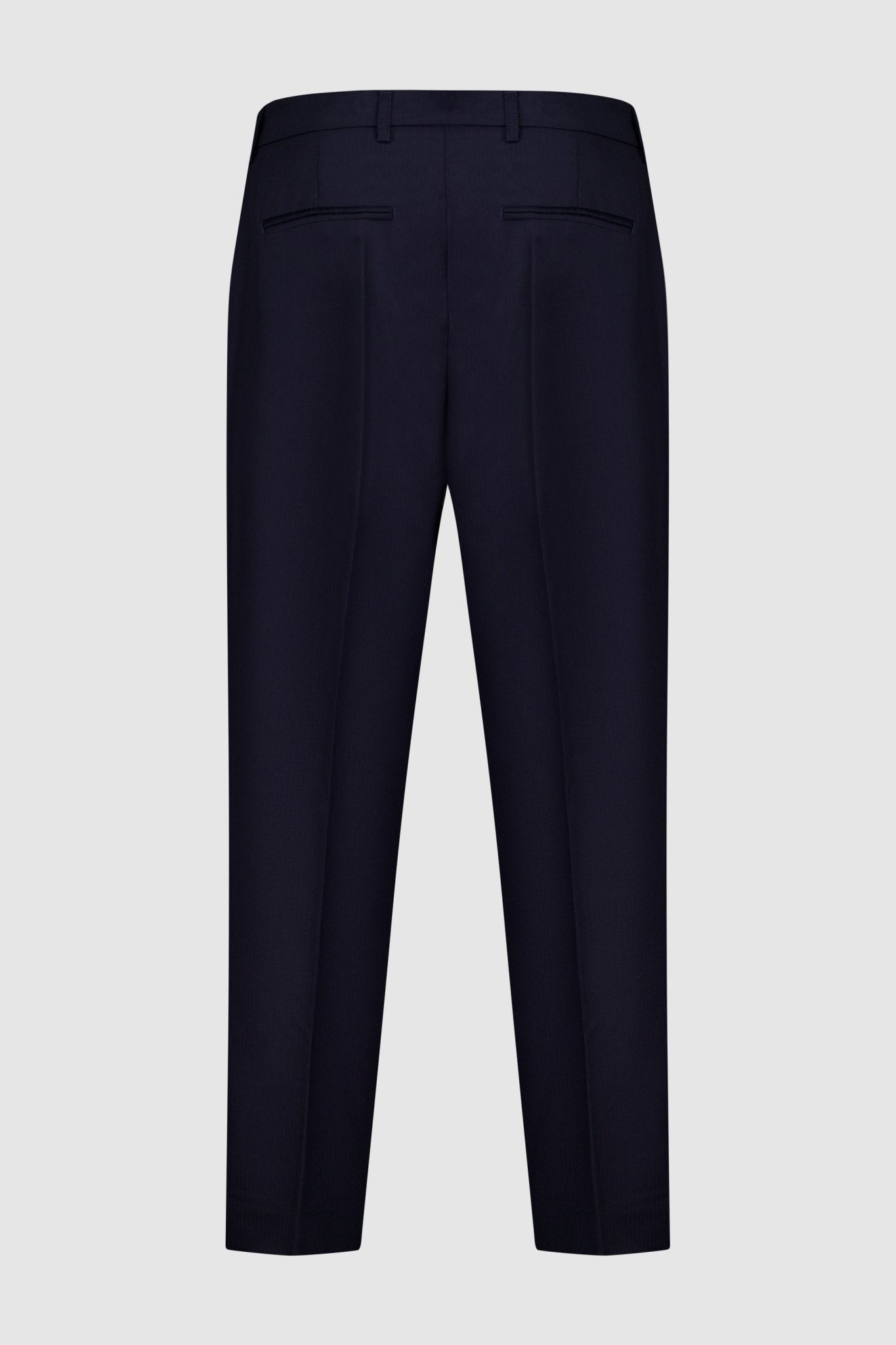 Pantalone Basquiat In Lana blu - autore - au Pantaloni