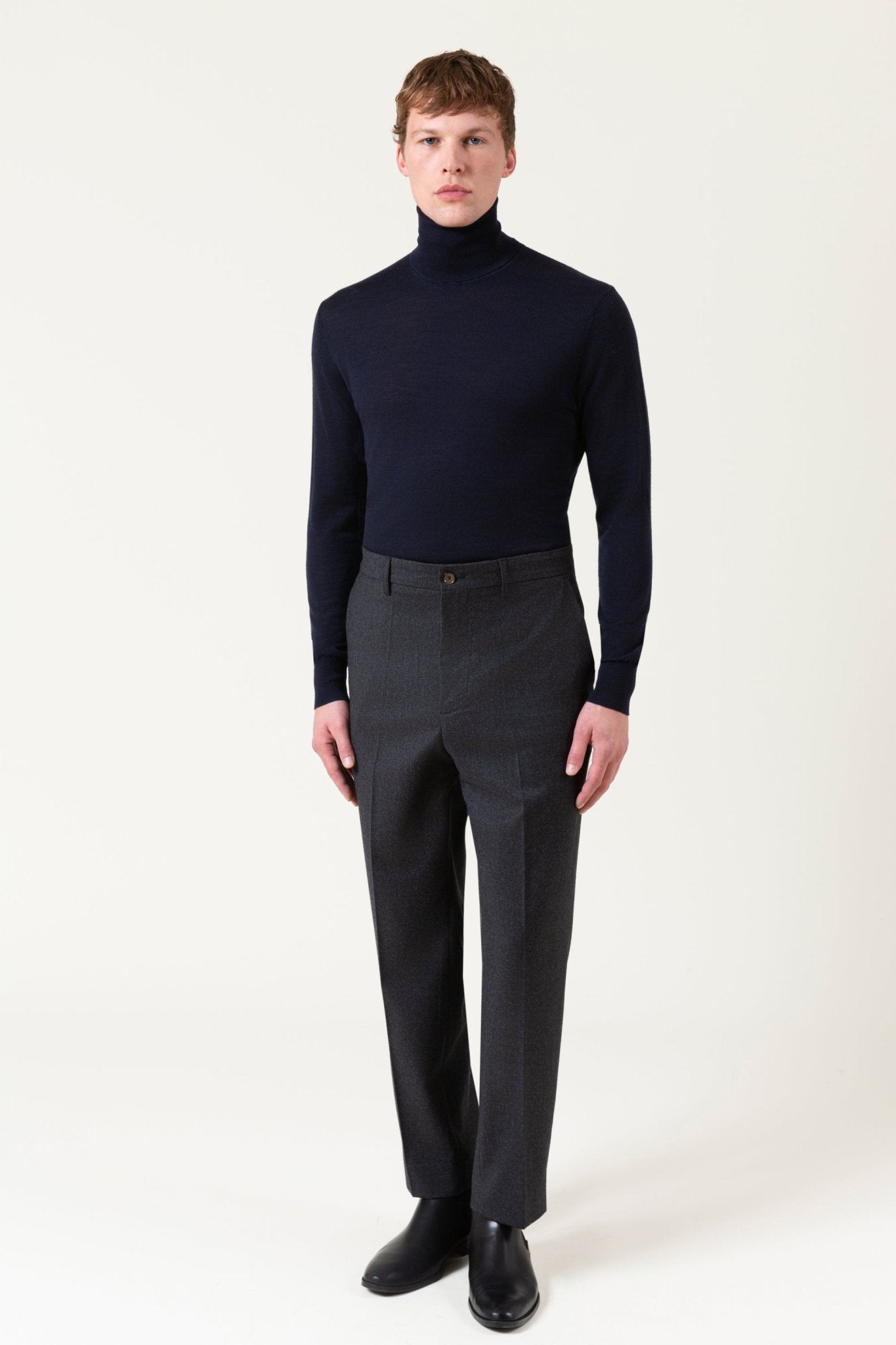 Pantalone Basquiat In Lana E Cashmere - autore - au Pantaloni