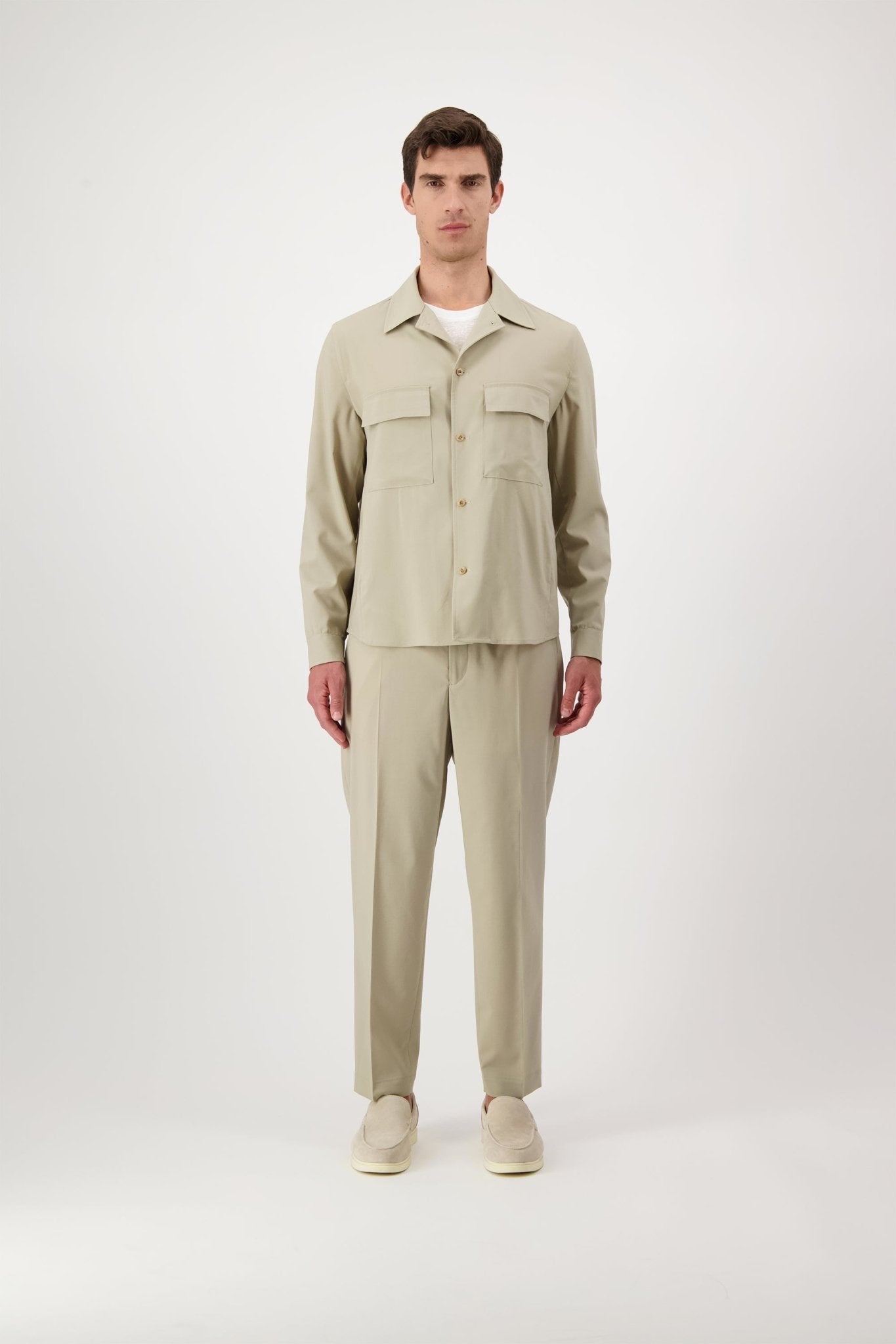 Pantalone Livingstone in Lana Vergine - autore - au Pantaloni