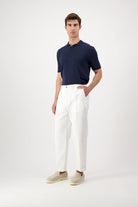 Pantalone Portofinos in Cotone e Lino - autore - au Pantaloni